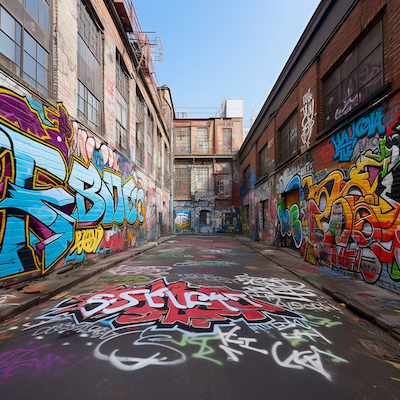 Urban Art: Graffiti, Muralism, and the City as a Living Canvas